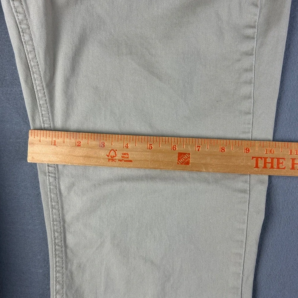 Levi's 514 Straight Fit Pants Mens 34x32 (34x30) Tan Khaki Cotton Blend Trousers